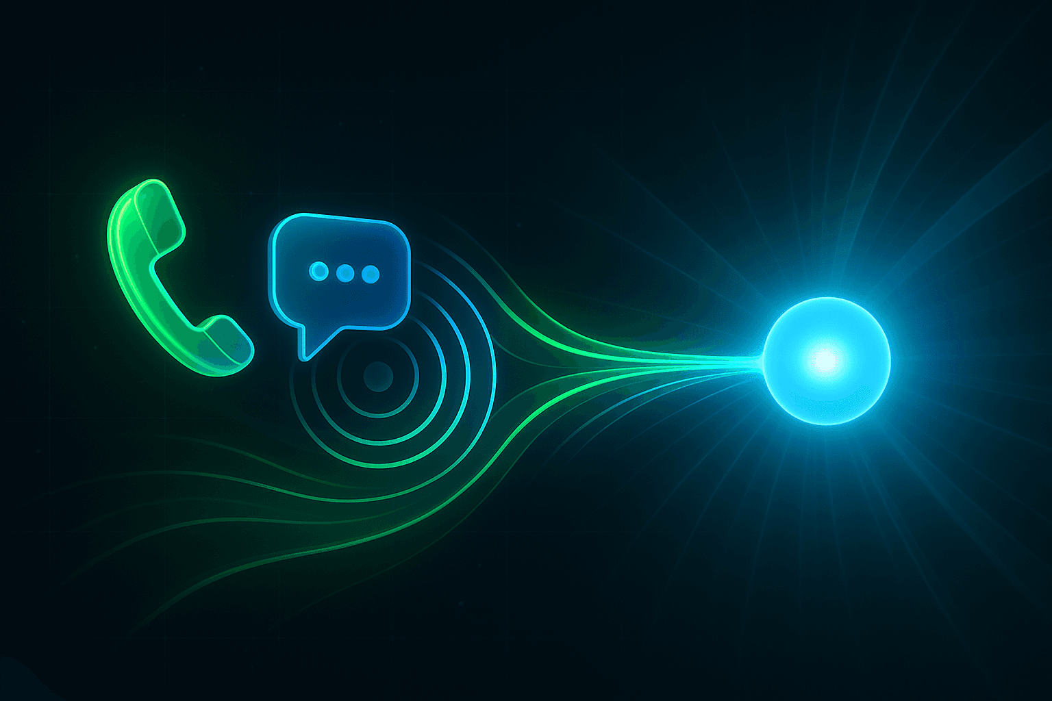 Phone, chat, and voice channels converging into one intelligent core